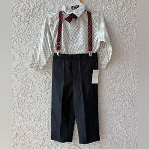 US Polo Assn Outfit 4- Piece Toddler Boys 3T Easter Wedding Formal Outfit